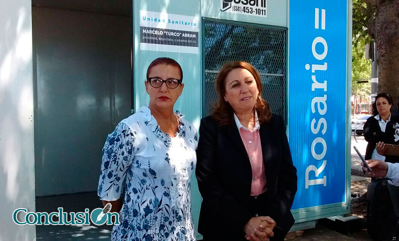 Se habilitó puesto sanitario en Rambla Catalunya en homenaje a Marcelo Abram