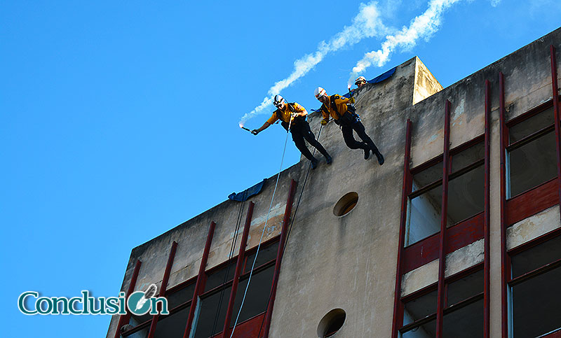 Simulacro de Bomberos Zapadores