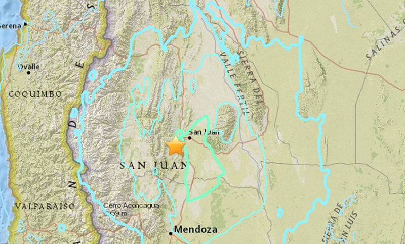Un temblor se sintió en Rosario por un sismo originado en la ciudad de San Juan