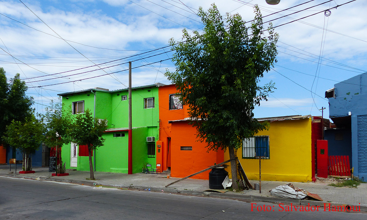 Un barrio a todo color…