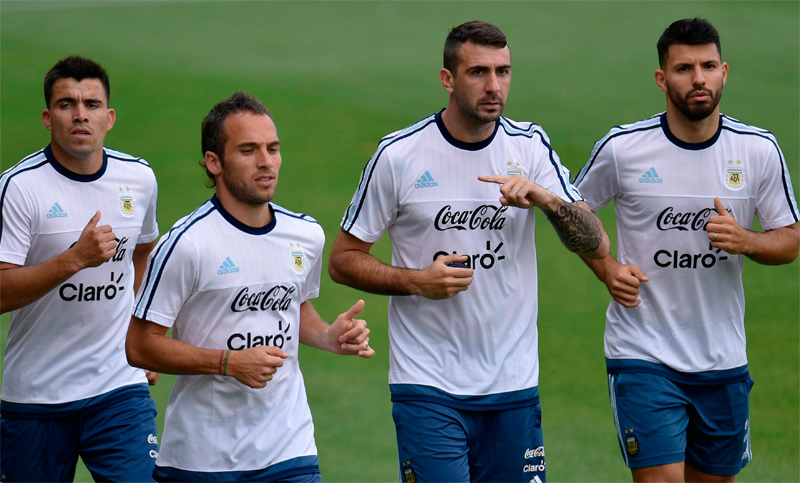 Sin Messi, el seleccionado  en Belo Horizonte