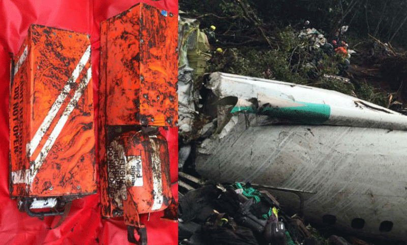 Hallaron cajas negras y reducen a 71 el número de muertos