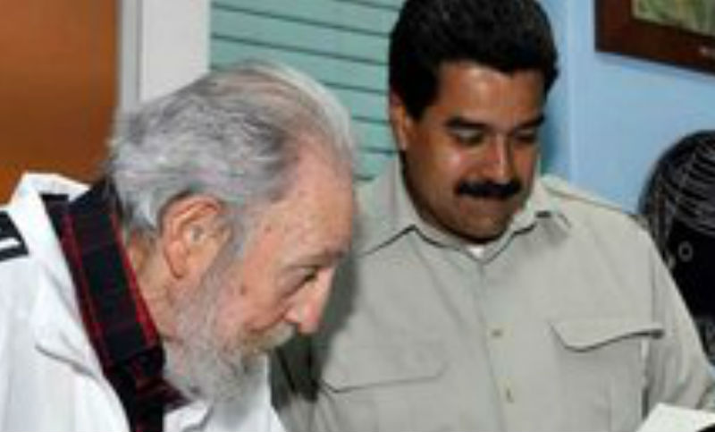 Venezuela declara tres días de duelo en honor a Fidel Castro