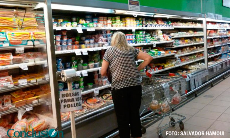 La canasta básica de alimentos aumentó 1,36 % en mayo, según Consumidores Libres
