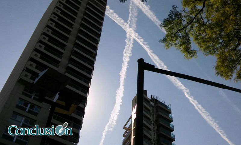 ¿Nadie actúa? Nuevas fumigaciones sobre el cielo rosarino