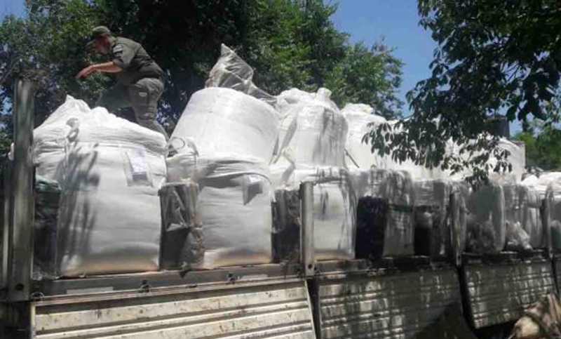 Secuestran más de 1.600 kilos de hojas de coca en Santa Fe