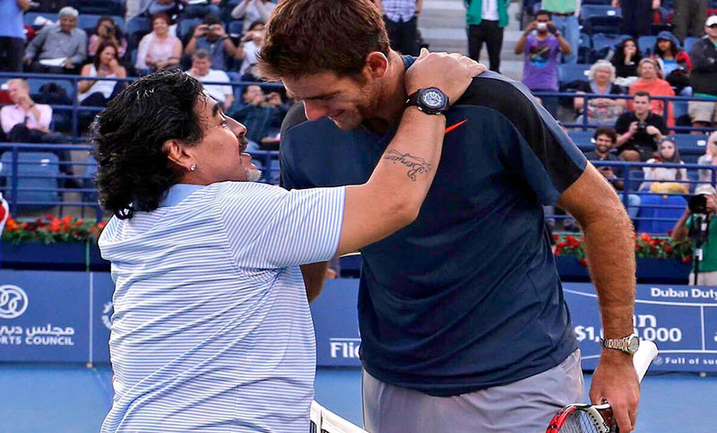 Copa Davis: Maradona estará en Croacia para alentar a Argentina