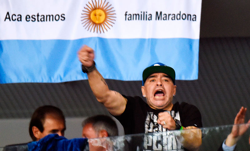 Diego Maradona: “Siento que nos llevamos la Copa Davis a casa”
