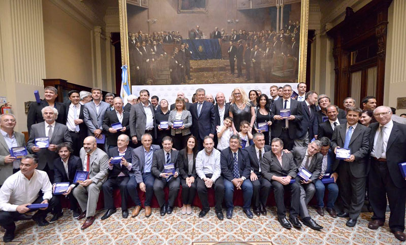 Diputados de la Nación homenajearon a periodistas deportivos