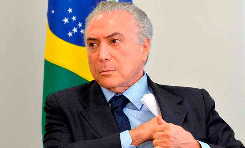 Temer: victoria de Trump no «cambia nada» en relación Brasil-Estados Unidos