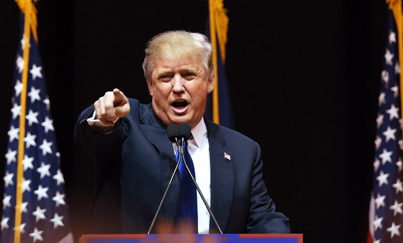Trump se mostró duro con la política de EEUU en Siria