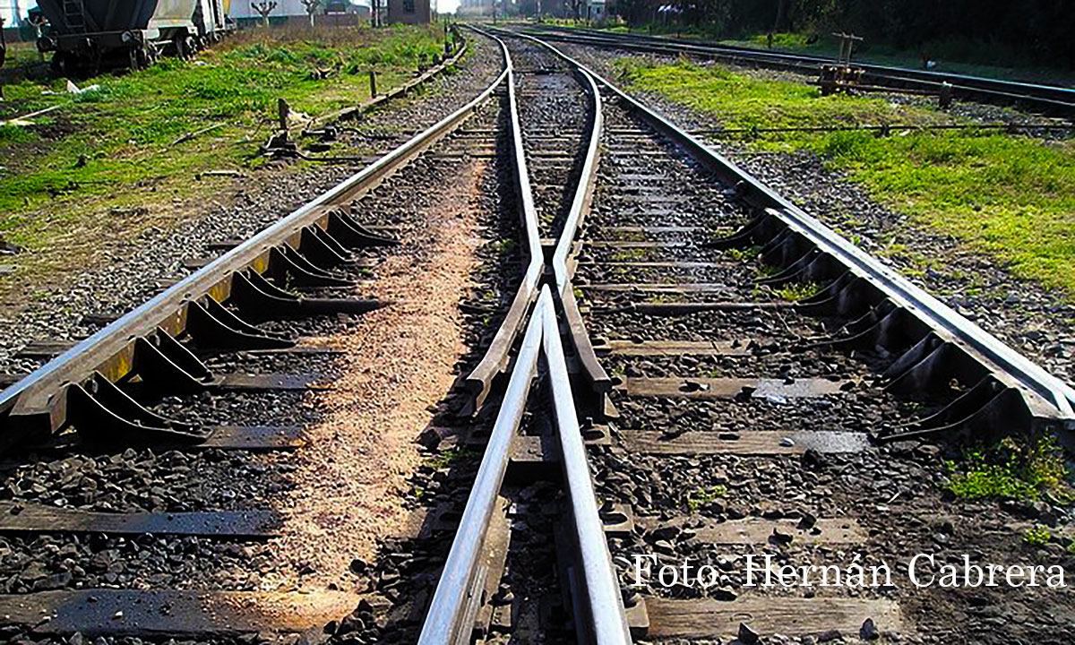Por las vías del tren…