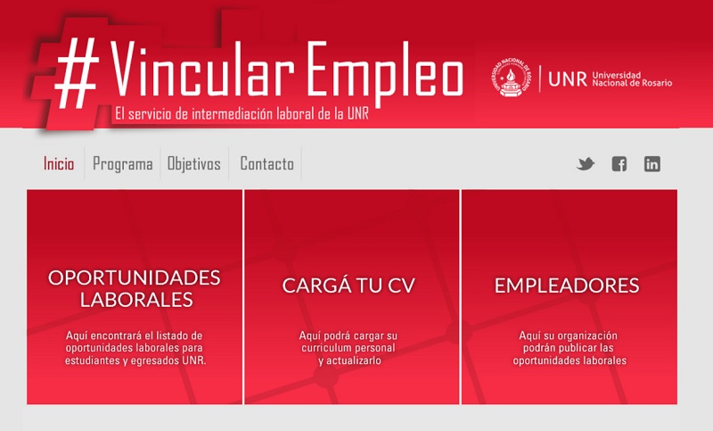 La UNR vinculará a egresados y estudiantes con empresas de la región