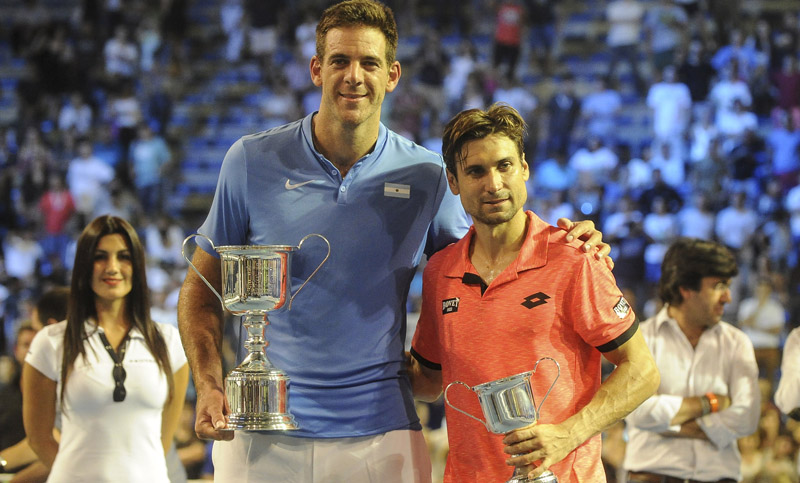 Del Potro se reencontró con el público argentino, ante Ferrer