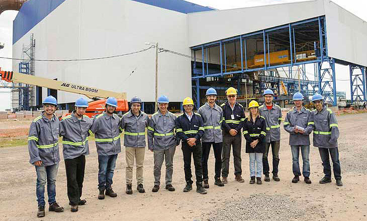 Acería que creará 100 empleos se apresta a iniciar producción