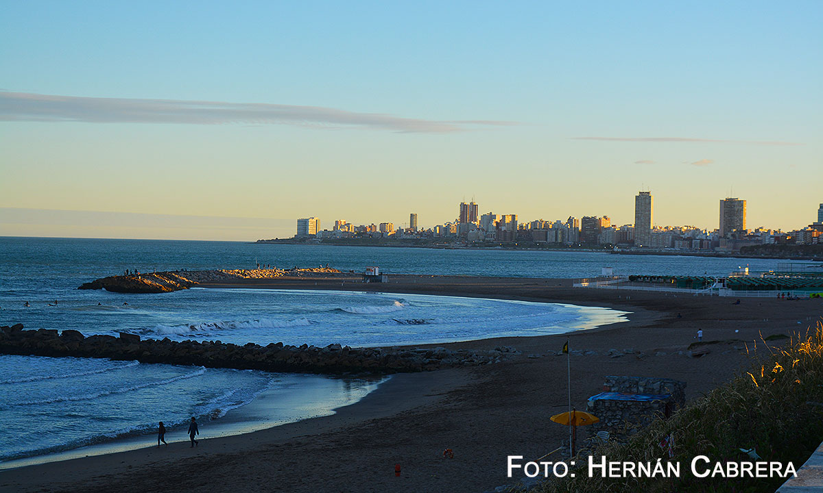 Atardecer en el mar…