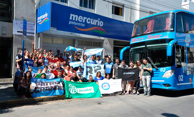 Más de 60 jóvenes viajaron a la II Cumbre Mundial de Juventudes Antiimperialistas en Bolivia