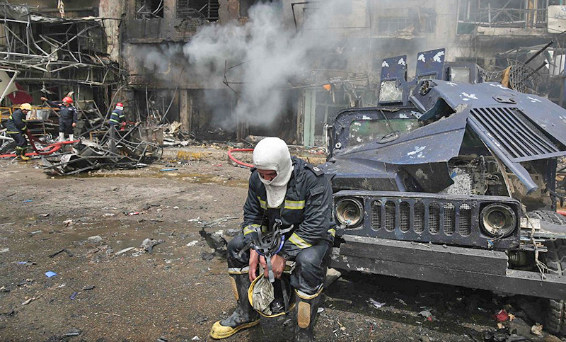Un doble atentado en Bagdad dejó al menos 27 muertos y 53 heridos