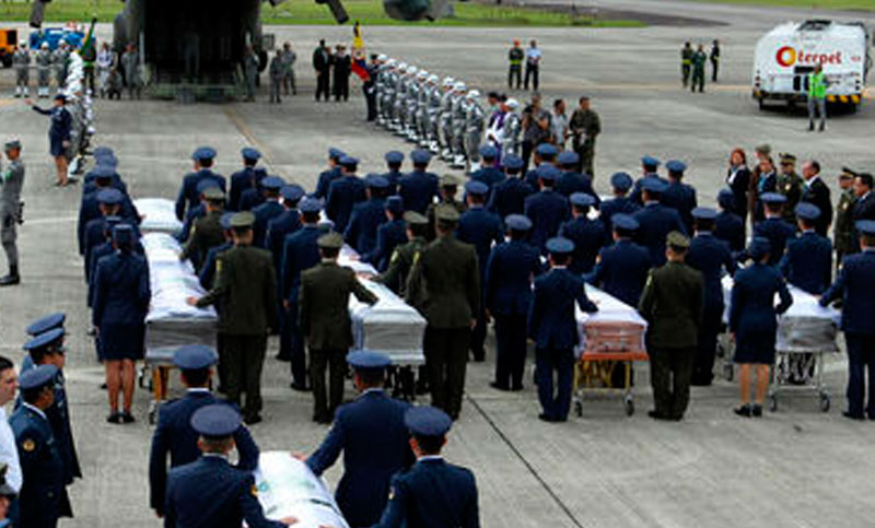 Llegó a Chapecó el segundo avión que transporta a víctimas del desastre aéreo en Colombia