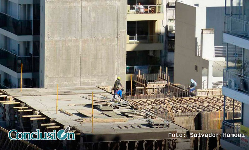 En el primer trimestre, la construcción salvó la actividad económica de Rosario