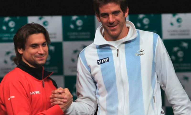 Del Potro cerrará un año soñado con una exhibición ante Ferrer