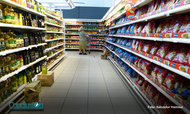 En enero se registró una baja de más del 3% en las ventas de supermercados