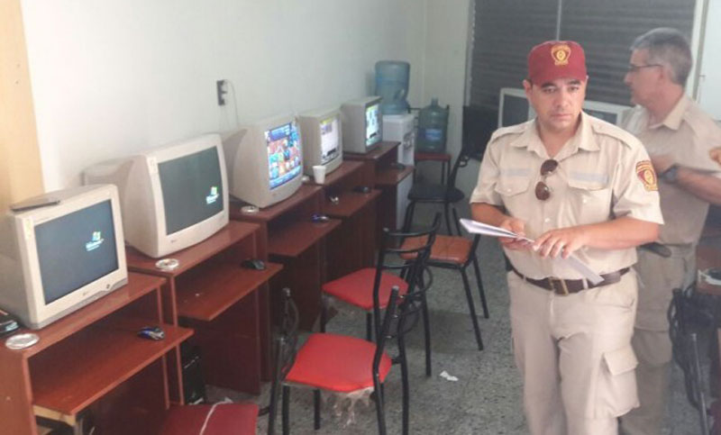 La Municipalidad clausuró dos locales de juego clandestino