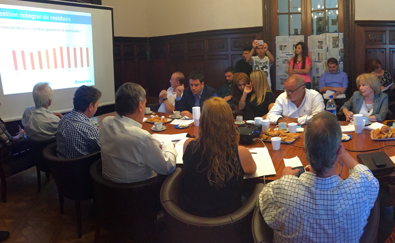 Funcionarios brindaron detalles a concejales sobre la gestión integral de residuos