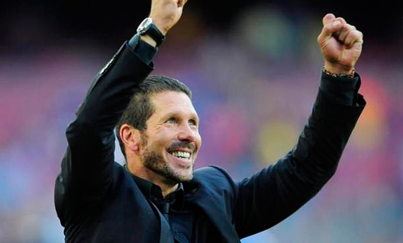 Cholo Simeone, reconocido como el mejor técnico de 2016