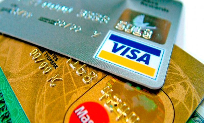 Sigue el mismo porcentual de comisiones en tarjetas de crédito y débito