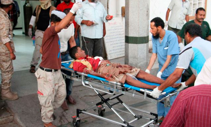 Murieron 40 soldados en un ataque suicida en Yemen
