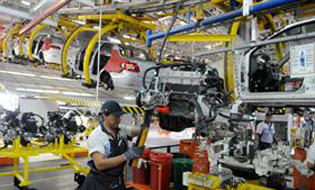 Se registran caídas en la producción industrial, según informó el sector