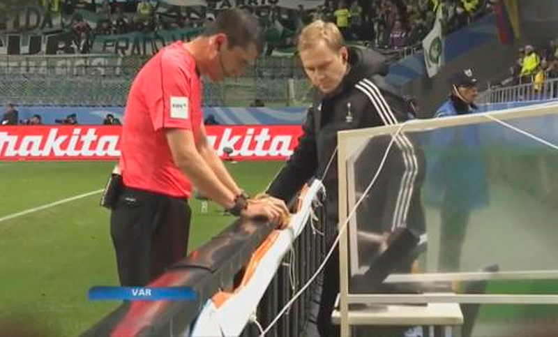Atlético Nacional cayó tras un penal cobrado por la tecnología