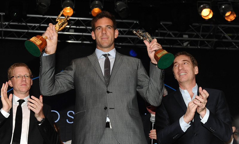Del Potro se llevó el oro en los premios Olimpia del deporte