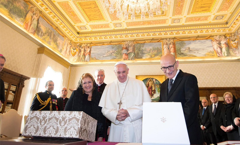 A los 80 años, Francisco quiere una vejez «tranquila, fecunda y feliz»