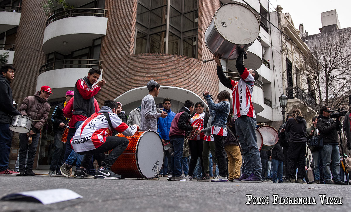 Los pibes del bombo…