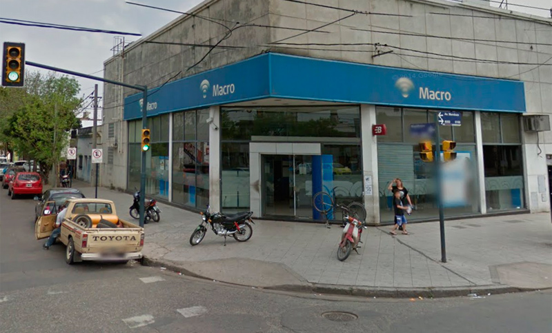 Asaltan a clientes en un banco ubicado en barrio Belgrano