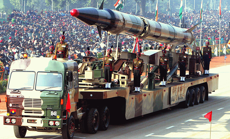 India realizó un lanzamiento de prueba de un poderoso misil nuclear
