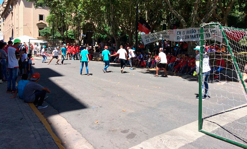 Se levantó el piquete frente al Palacio Municipal