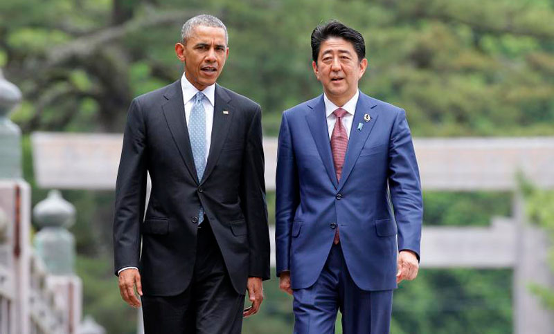 Obama y Abe darán un mensaje de reconciliación juntos en Pearl Harbor
