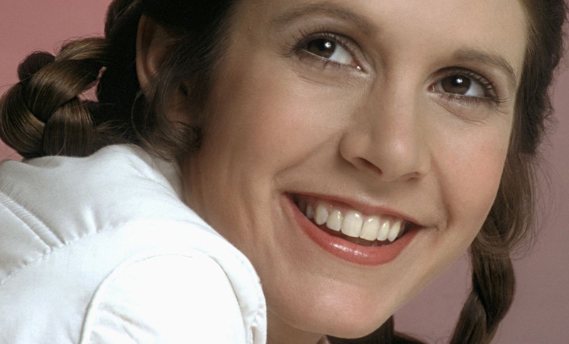 Falleció Carrie Fisher, la actriz que interpretó a Leia en «Star Wars»
