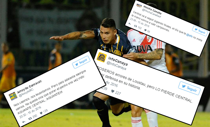 Lamento, bronca y palabras de fuerza: la reacción Canalla en las redes sociales