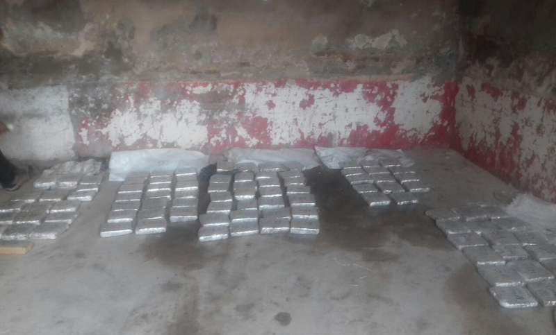 Secuestran 153 kilos de marihuana en un operativo