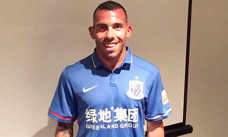 Tevez seguirá en China como el futbolista mejor pago de la historia