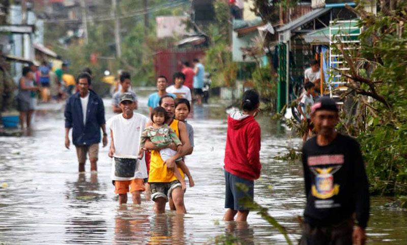 El tifón Nock-ten deja al menos cuatro muertos en Filipinas