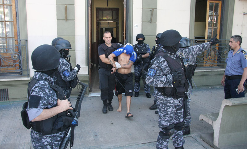 Trasladaron al 90% de los detenidos de comisarías a penales