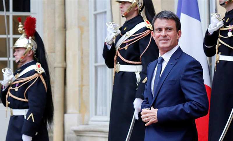 El premier Manuel Valls será candidato a presidente de Francia