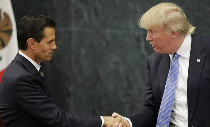 Peña Nieto llamó a Trump y le pidió un “diálogo respetuoso”