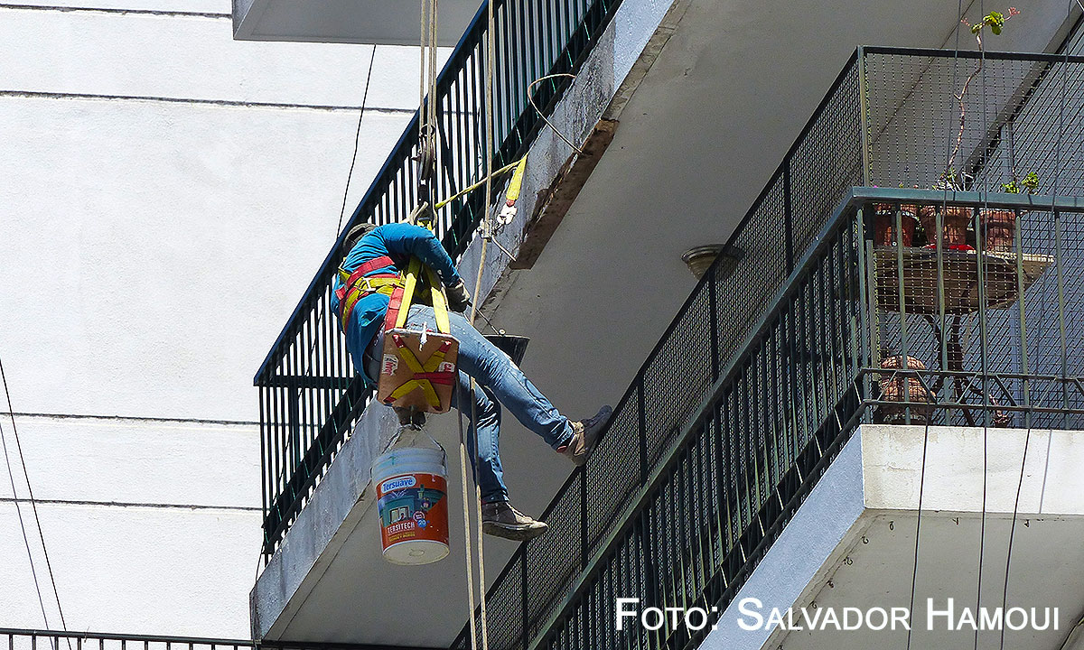 Trabajando en las alturas…