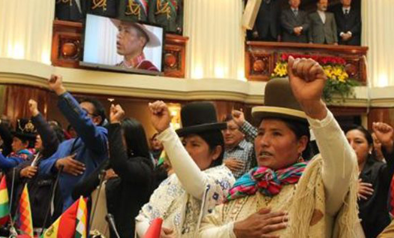 Bolivia: segundo país del mundo con mayor participación de mujeres en política
